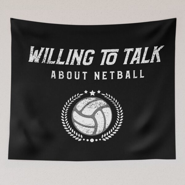 Item preview, Willing To Talk About Netball  designed and sold by joabaj.