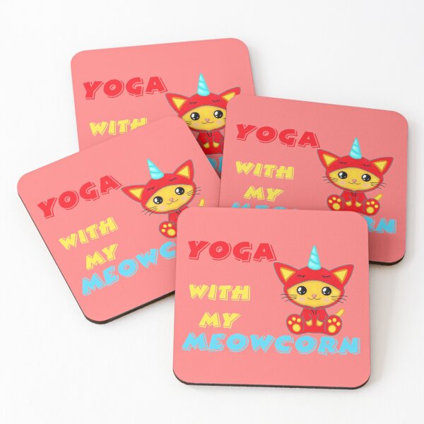 Item preview,  Yoga With My Meowcorn designed and sold by TrendySpace.