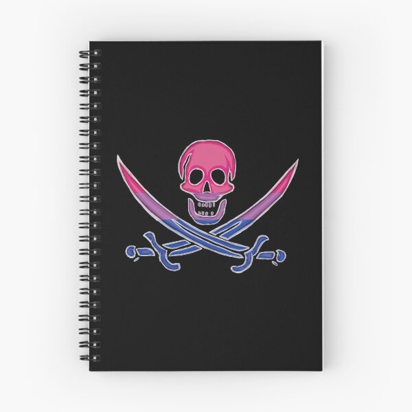 Item preview, Bisexual Pirate Pride (darkMode) designed and sold by SmartDirty.