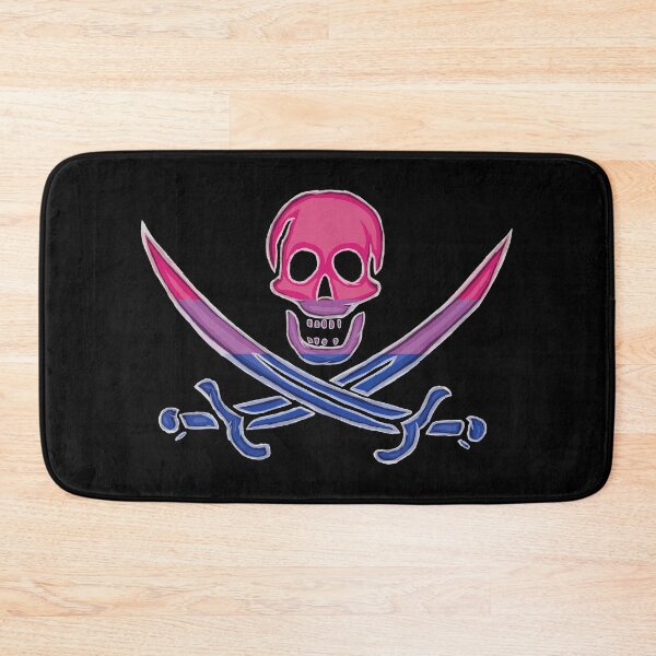 Item preview, Bisexual Pirate Pride (darkMode) designed and sold by SmartDirty.