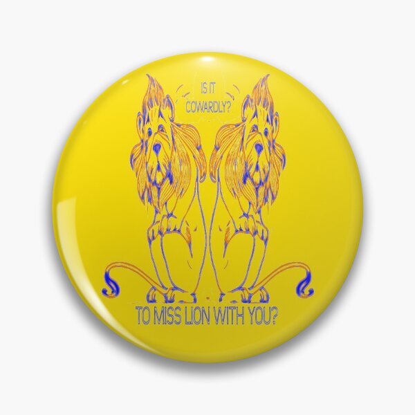 Item preview, Is It Cowardly To Miss Lion With You? designed and sold by TeachUrb.