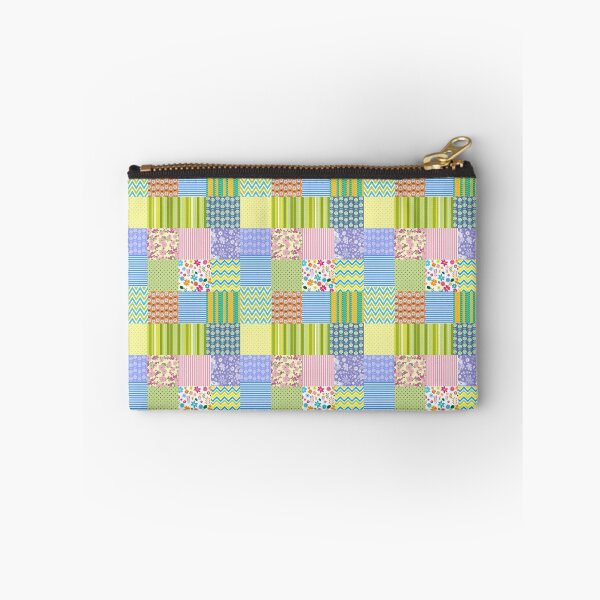 Item preview, Hand Stitched Quilt Look Handmade Crafter Print Pattern designed and sold by checkertonetees.