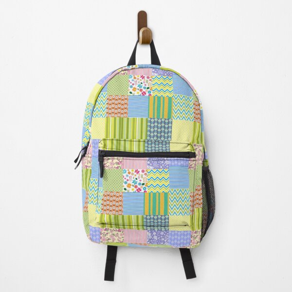 Item preview, Hand Stitched Quilt Look Handmade Crafter Print Pattern designed and sold by checkertonetees.
