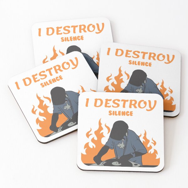 Item preview, I DESTROY SILENCE designed and sold by Tawfiktyson.