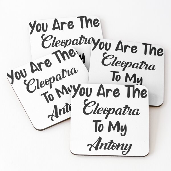 Item preview, You Are the Cleopatra to My Antony  designed and sold by LovenLaughter.