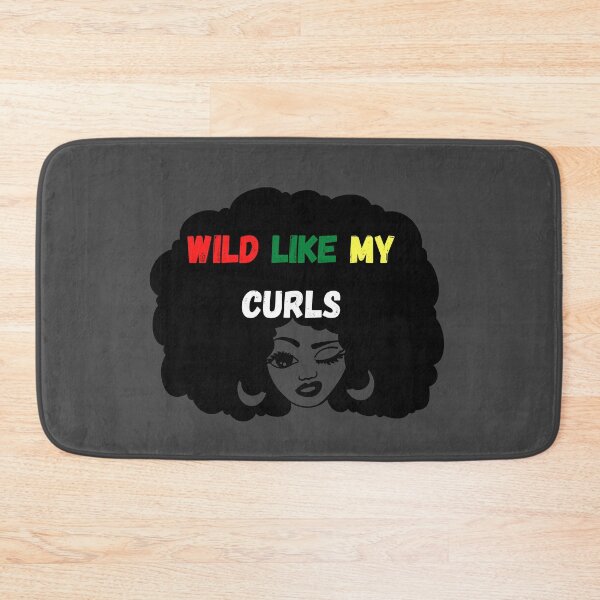 Item preview, Wild Like My Curls Wink designed and sold by LaceRenee.