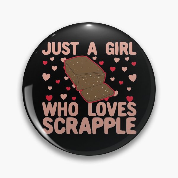 Artikelvorschau, Nur ein Mädchen, das Scrapple liebt entworfen und verkauft von Kawaiindoodle.