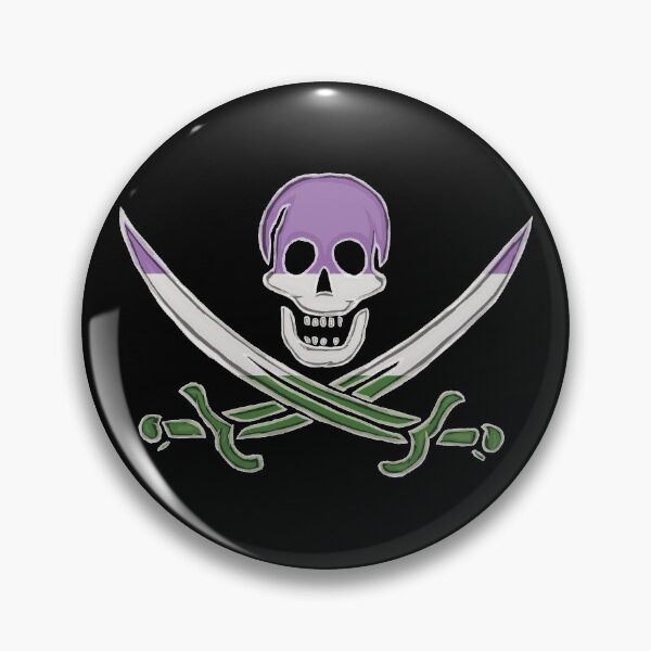 Item preview, Genderqueer Pirate Pride (darkMode) designed and sold by SmartDirty.