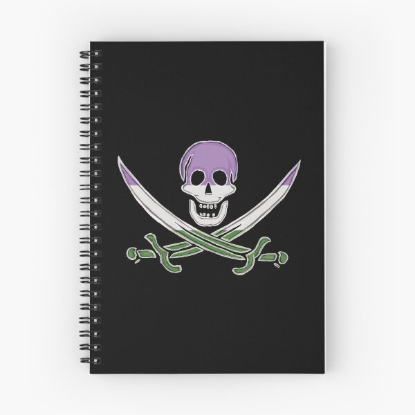 Item preview, Genderqueer Pirate Pride (darkMode) designed and sold by SmartDirty.