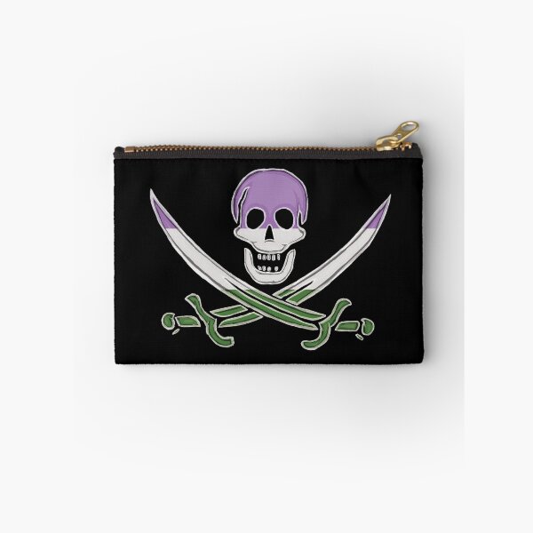 Item preview, Genderqueer Pirate Pride (darkMode) designed and sold by SmartDirty.