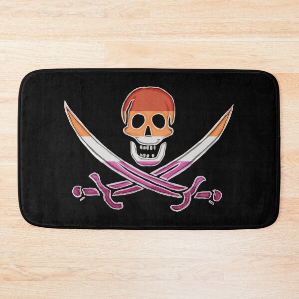 Item preview, Lesbian Pirate Pride (darkMode) designed and sold by SmartDirty.