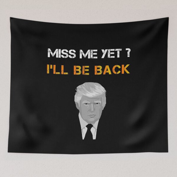 Item preview, Miss Me Yet I'll Be Back designed and sold by thegiftedadult.