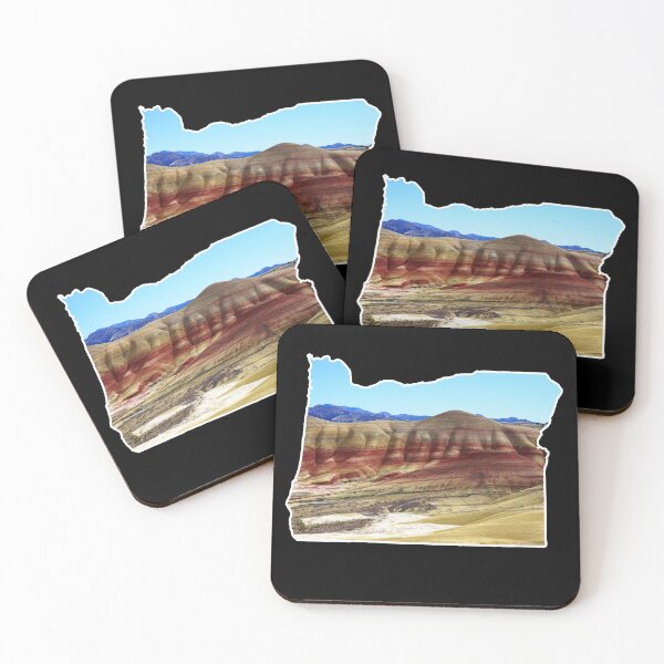 Item preview, Oregon State Design with Painted Hills Photograph designed and sold by Bumblefuzzies.