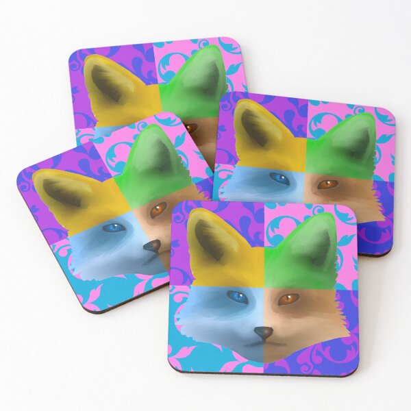 Item preview, Colorful Fox designed and sold by MarshmallowBun.