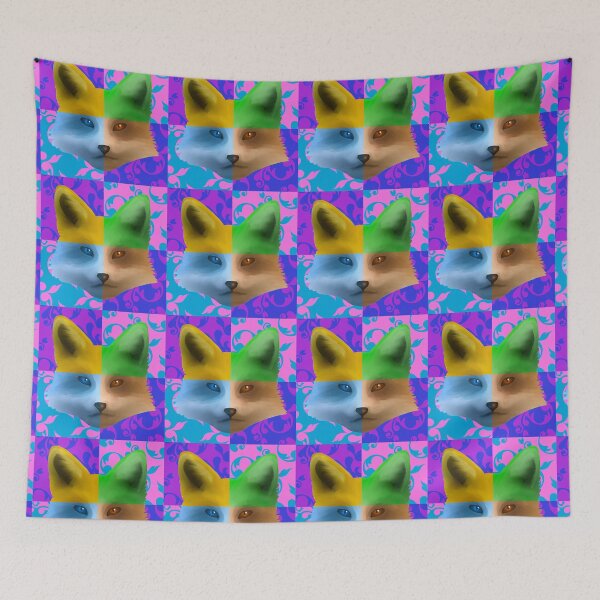 Item preview, Colorful Fox designed and sold by MarshmallowBun.