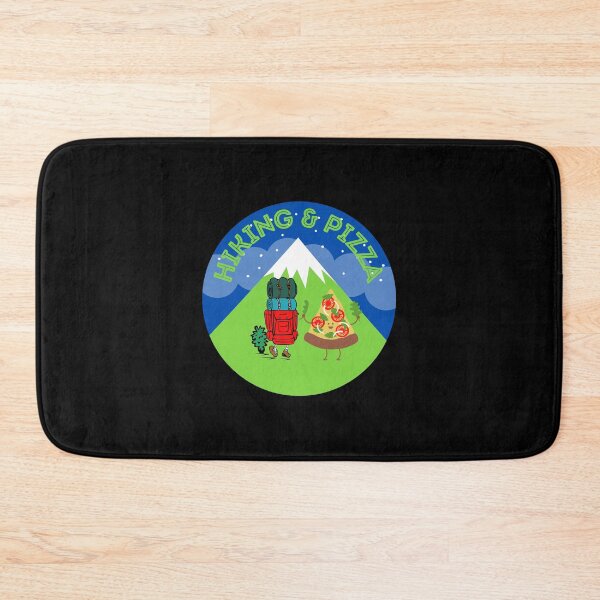 Item preview, Hiking and Pizza designed and sold by ModkMerch.