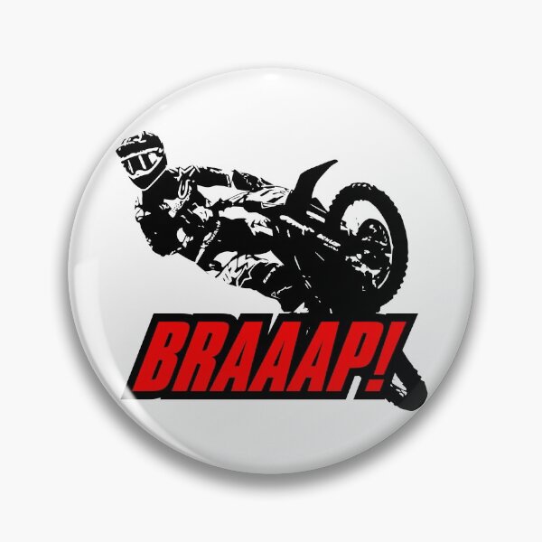 Artikelvorschau, BRAAAP Supercross Peitsche (rot) entworfen und verkauft von racerspitstop.