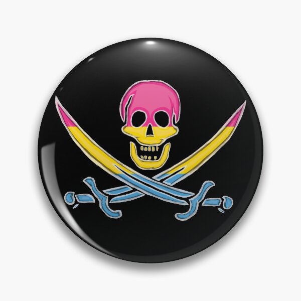 Item preview, Pansexual Pirate Pride (darkMode) designed and sold by SmartDirty.