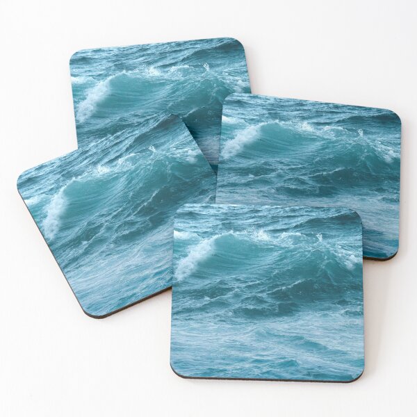 Item preview, Blue Ocean Waves designed and sold by Turkdesigner.