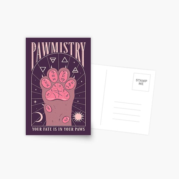 Pawmistry Postcard