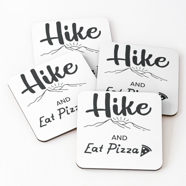 Item preview, Hike and Eat Pizza designed and sold by anagoldpez.