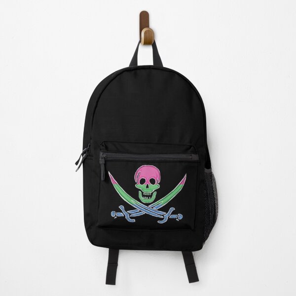 Item preview, Polysexual Pirate Pride (darkMode) designed and sold by SmartDirty.