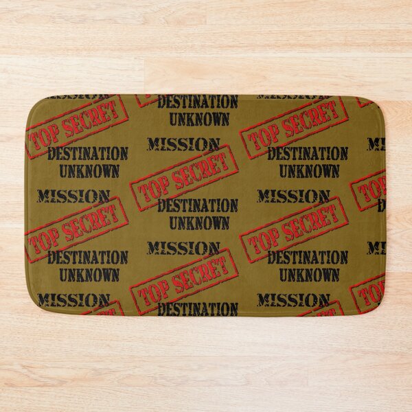 Item preview, Mission Top Secret Destination Unknown, United states Army Marines designed and sold by ronnieyoung.