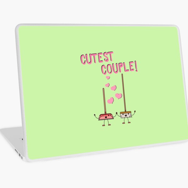 Item preview, Cutest Couple Broom and Dustpan Valentine's Day Cleaning Art designed and sold by SavvyCleaner.