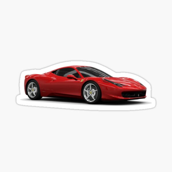 Sticker Ferrari 458 Italia - Adhésif 3M Pro / Oracal - GTStickers