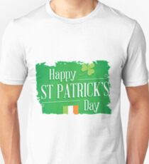 patricks day irish flag Unisex T-Shirt