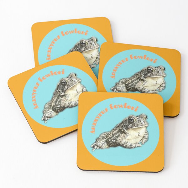 Item preview, Fowler's toad light blue and orange designed and sold by laceyyyann34.
