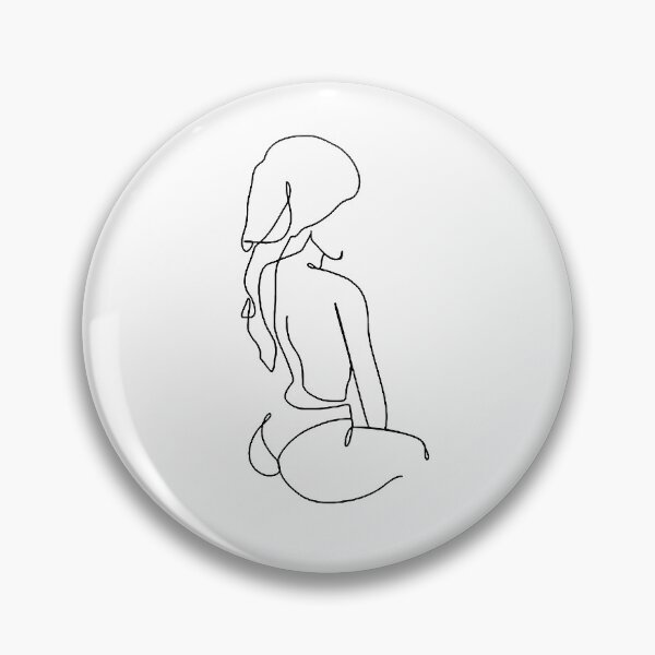 Item preview, Woman Body Line Art designed and sold by ThePrint Shop.