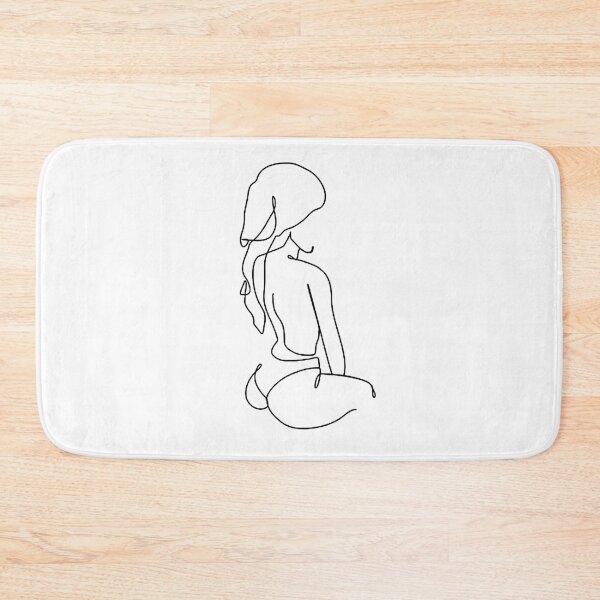 Item preview, Woman Body Line Art designed and sold by ThePrint Shop.