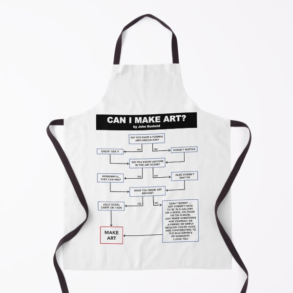 Item preview, Can I Make Art? Flowchart designed and sold by John Osebold.