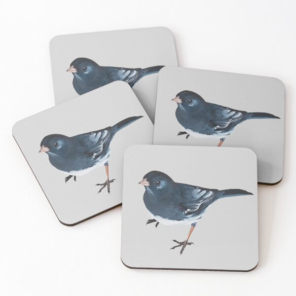 Item preview, Dark-eyed Junco - bird painting (no background) designed and sold by Emily Bickell.