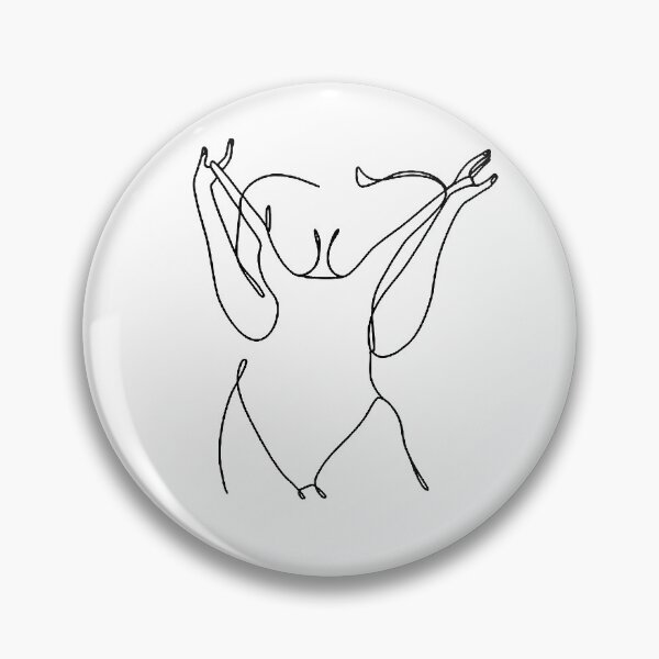 Item preview, Woman Body Line Art designed and sold by ThePrint Shop.