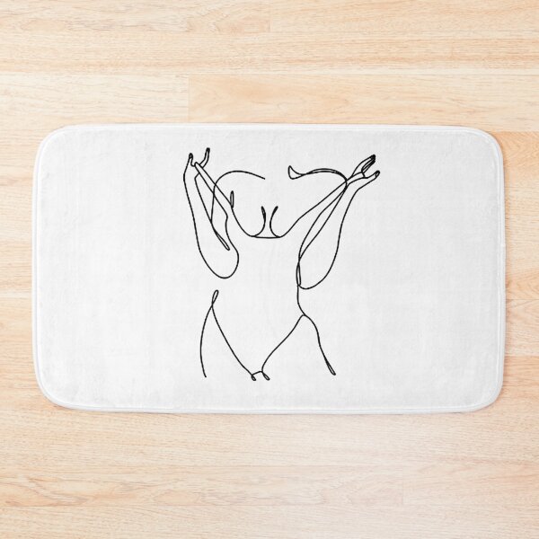 Item preview, Woman Body Line Art designed and sold by ThePrint Shop.