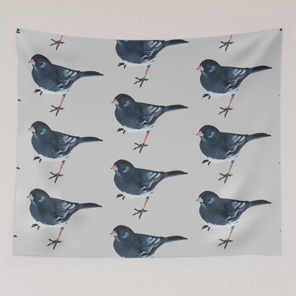 Item preview, Dark-eyed Junco - bird painting (no background) designed and sold by Emily Bickell.