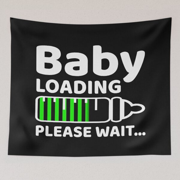 Item preview, Baby loading please wait designed and sold by PeDaNi.
