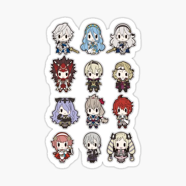 Fire Emblem Corrin Stickers Redbubble
