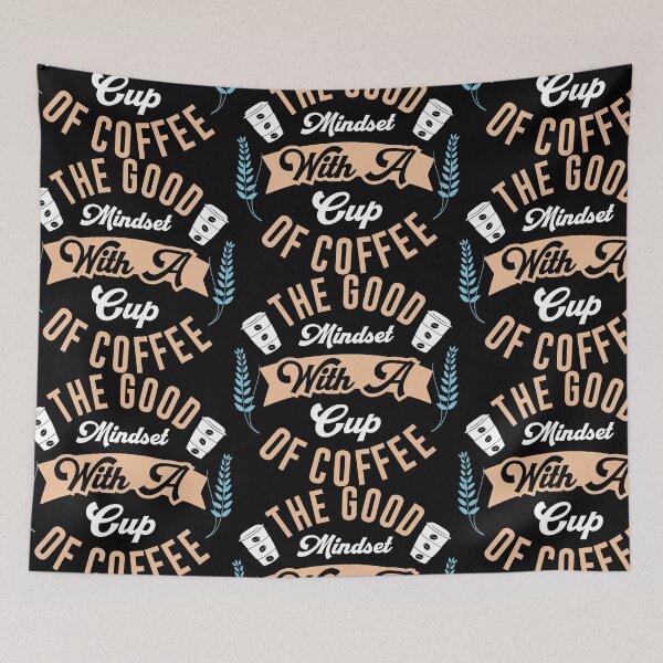 Item preview, The Good Mindest With a Cup of Coffee designed and sold by PrintexDesigns.