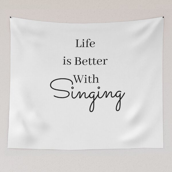 Item preview, Life Is Better With Singing designed and sold by travelnerd.