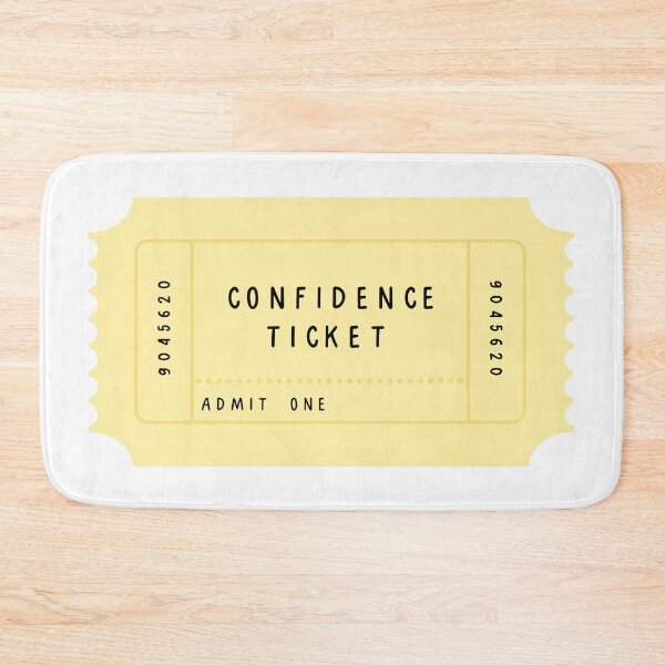 Item preview, Confidence Ticket designed and sold by alwayselle.
