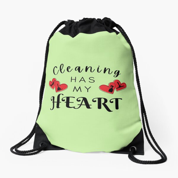 Item preview, Cleaning Has My Heart Inspirational Housekeeping Fun designed and sold by SavvyCleaner.