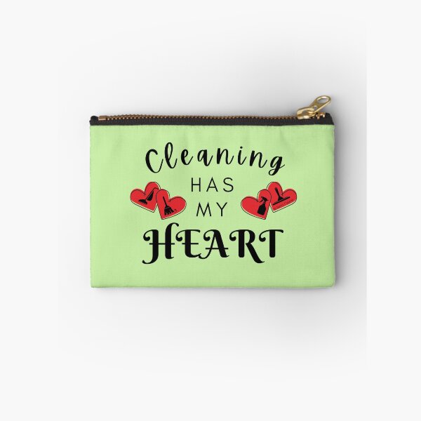 Item preview, Cleaning Has My Heart Inspirational Housekeeping Fun designed and sold by SavvyCleaner.