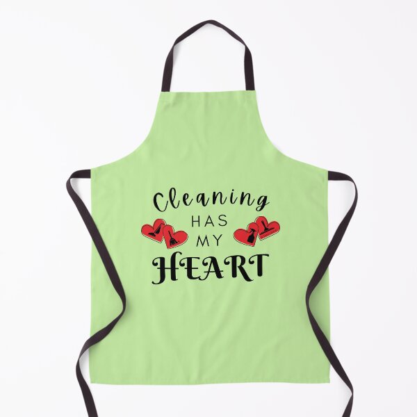 Item preview, Cleaning Has My Heart Inspirational Housekeeping Fun designed and sold by SavvyCleaner.