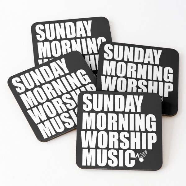 Item preview, SUNDAY MORNING WORSHIP MUSIC White - Faith In Style designed and sold by colourmesouth.