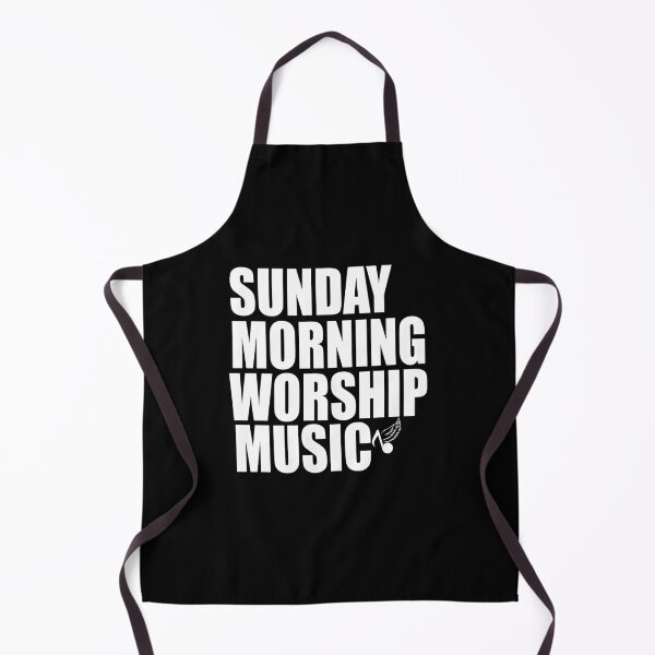 Item preview, SUNDAY MORNING WORSHIP MUSIC White - Faith In Style designed and sold by colourmesouth.