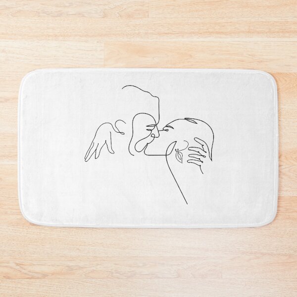 Item preview, Kiss Line Art designed and sold by ThePrint Shop.