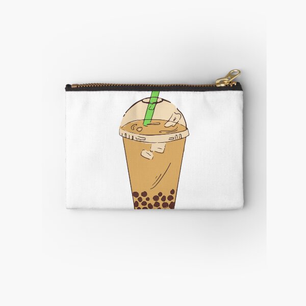 Item preview, green tea boba and taro and milk tea designed and sold by JocelynCrafts.